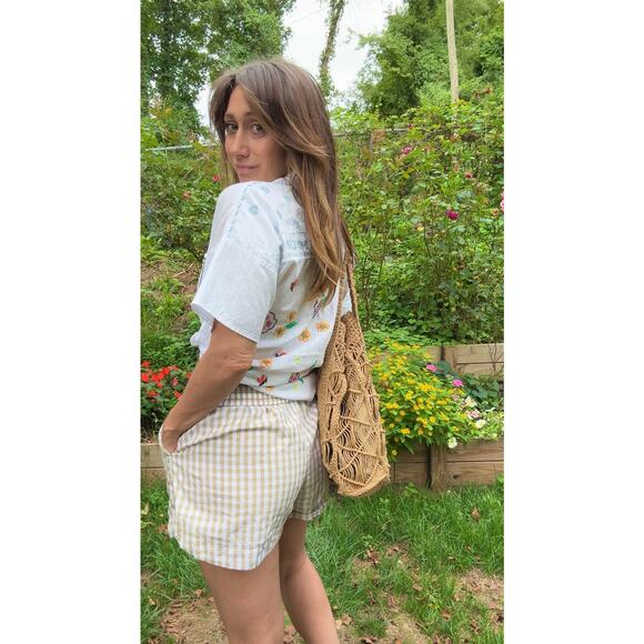 Embroidered Patchwork Floral Camp Shirt – Boho Western Vibe - Picture 12 of 16